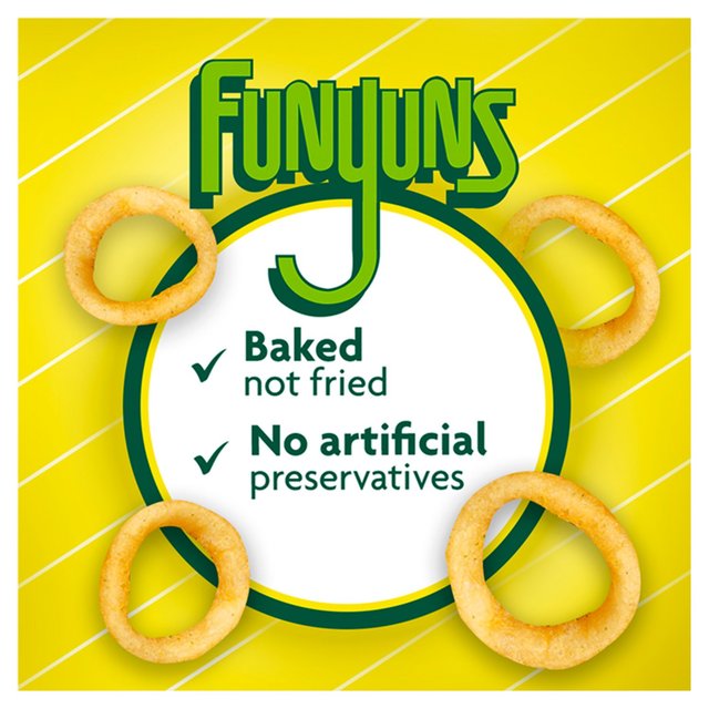 Smiths Funyuns Sharing Onion Rings Sharing Bag Snacks   125g GOODS M&S   