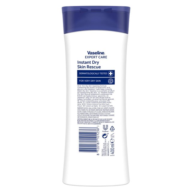 Vaseline lotion Instant Dry Skin Rescue Body Lotion   400ml GOODS M&S   