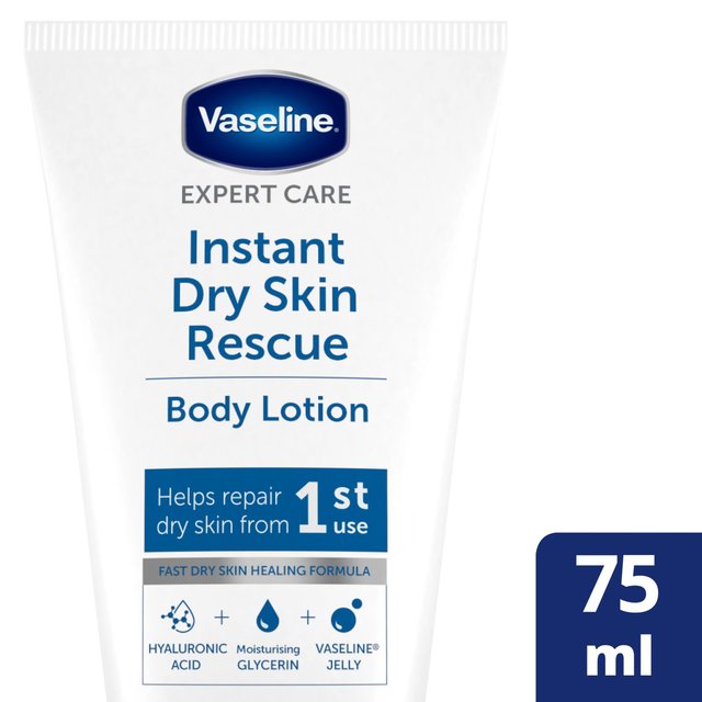 Vaseline Expert Care Instant Dry Skin Rescue Body Lotion   75ml