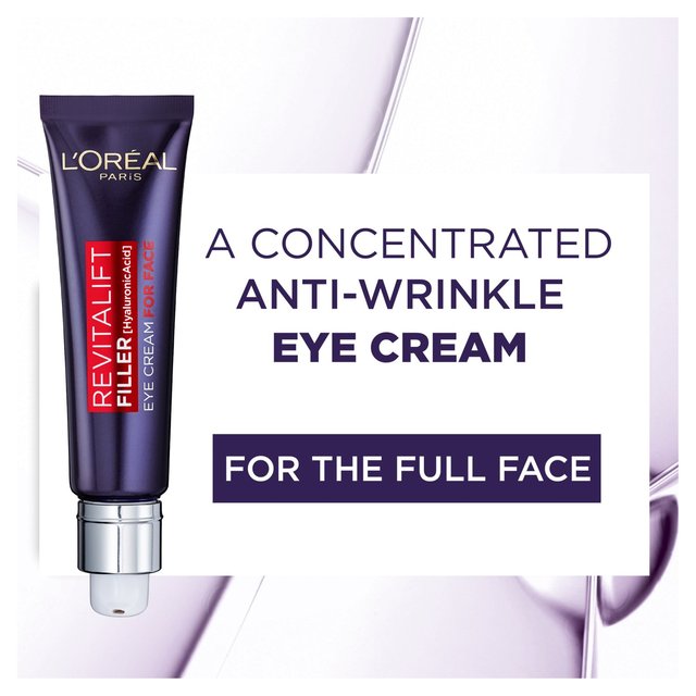 L'Oreal Paris Revitalift Filler+ Hyaluronic Acid Eye Cream   30ml