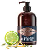 King C Gillette Beard & Face Wash    350ml GOODS M&S   