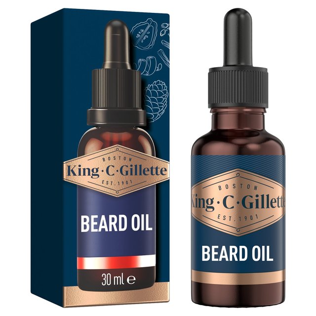 King C Gillette Beard Oil    30ml GOODS M&S   