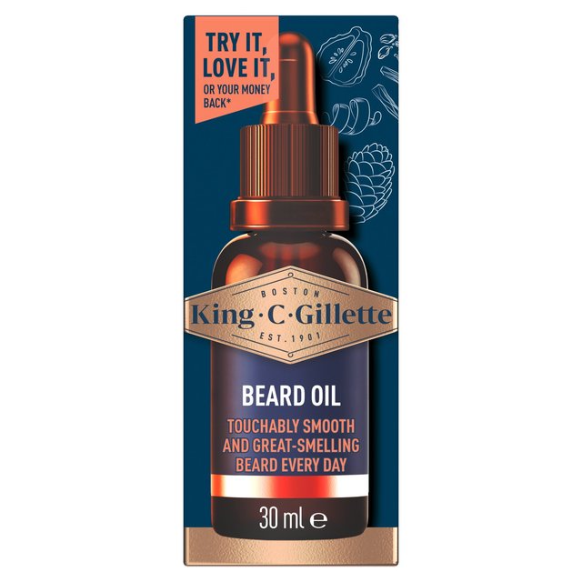 King C Gillette Beard Oil    30ml GOODS M&S   