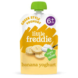 Little Freddie Banana Greek Yoghurt Organic Pouch 6 mths+   100g GOODS M&S   