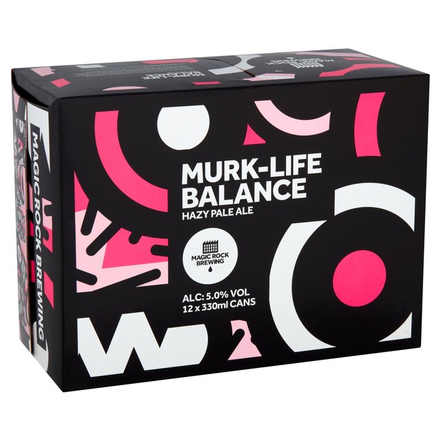 Magic Rock Murk Life Balance Hazy Pale Ale 5.0%   12 x 330ml GOODS M&S   