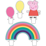 Peppa Pig Birthday Candles   4 per pack GOODS M&S   