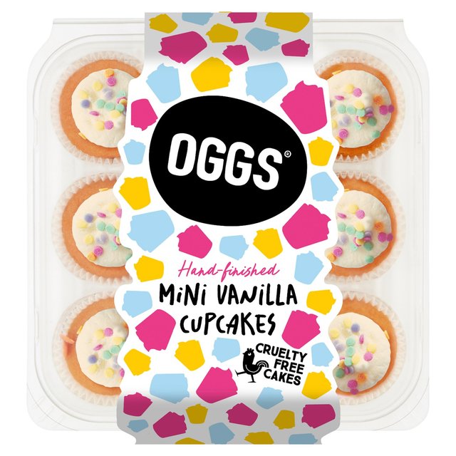 OGGS Mini Cupcakes   9 per pack GOODS M&S   