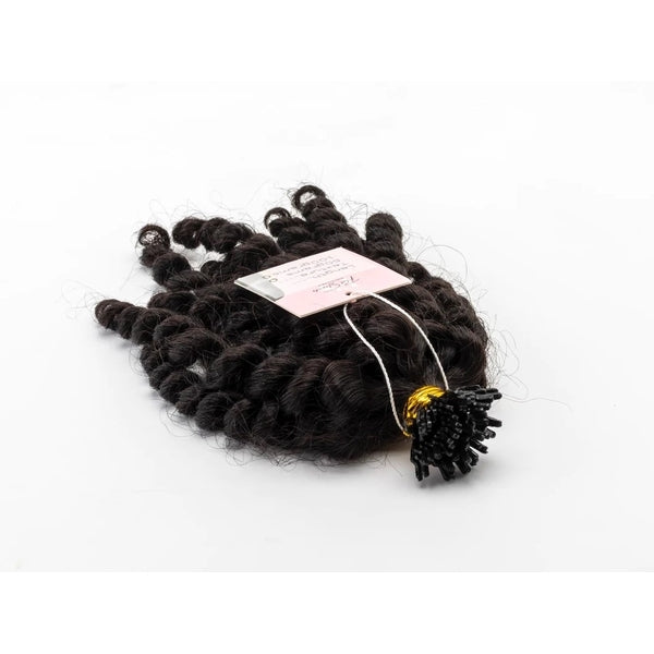 House Of Hair UK Deep Curly Ebony Flat Strands 18