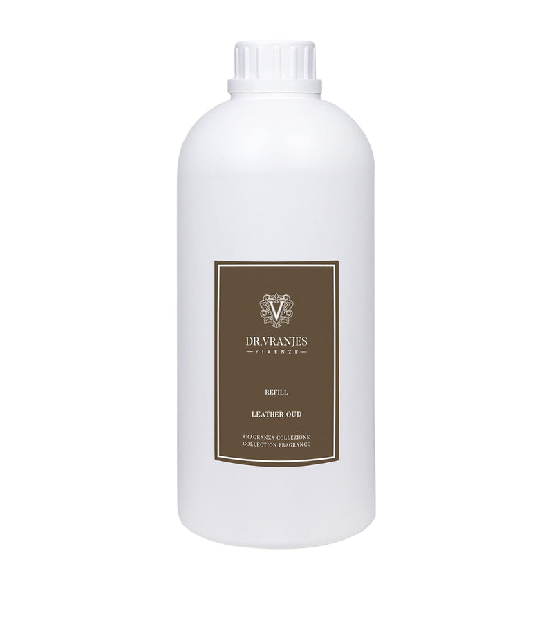 Dr. Vranjes Firenze Leather Oud reed diffuser refill 2.5L - British product