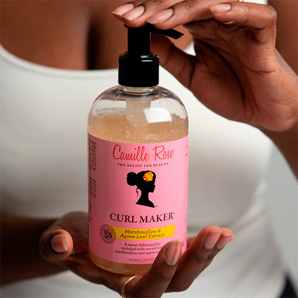 Camille Rose curling jelly hair styling product - British product