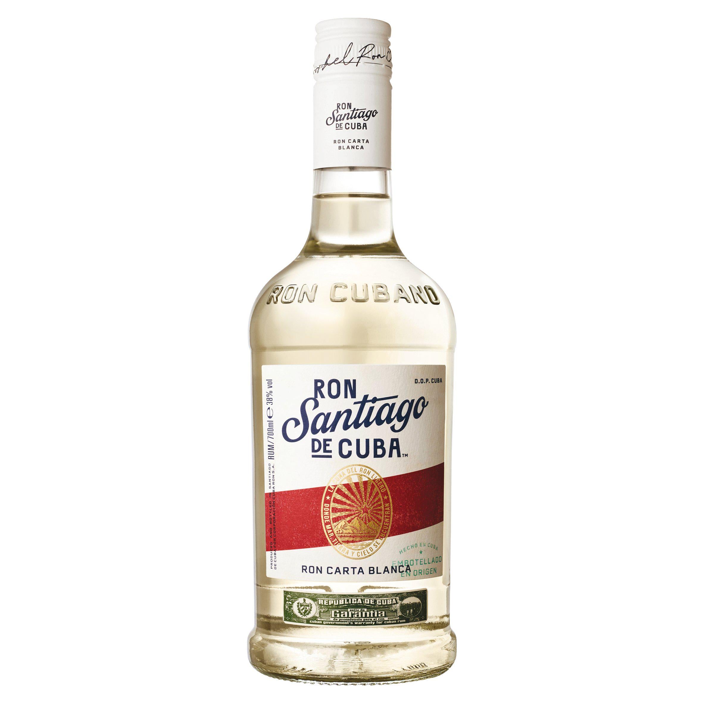 Ron Santiago de Cuba Carta Blanca Rum 70cl GOODS Sainsburys   