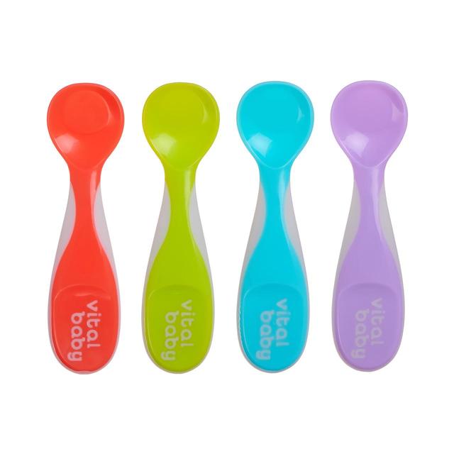 Vital Baby Chunky Feeding Spoons   4 per pack GOODS M&S   