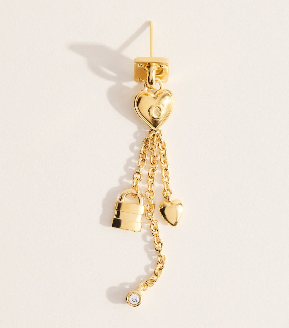 Chloé Mini Paddington drop earrings, imported from the UK