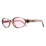 Quay Aura Points beige cat-eye sunglasses, UK version