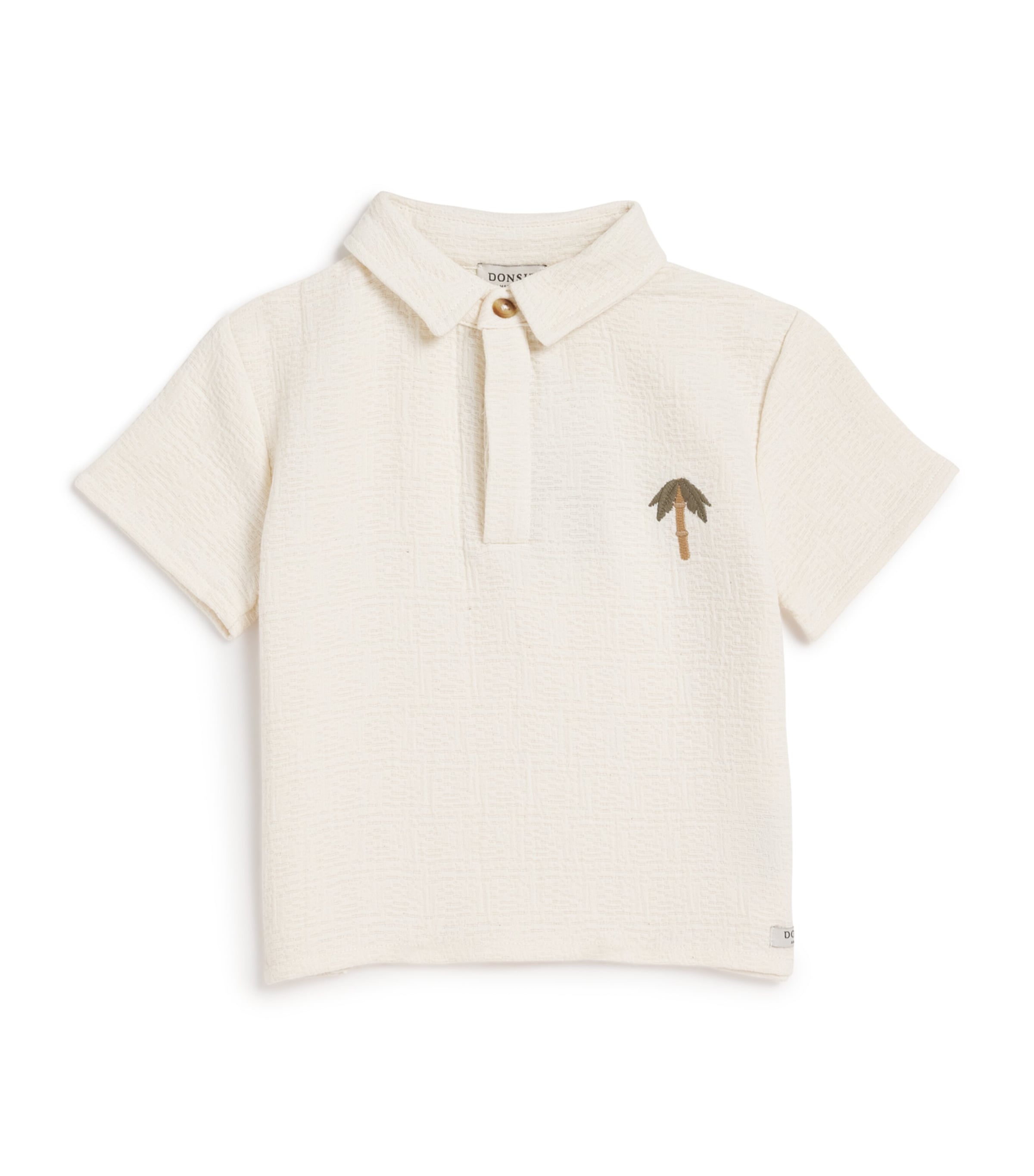 Donsje Palm Tree children's polo shirt (0 months-4 years) - British product