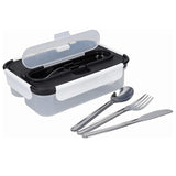 Built Professional Lunch Box With Stainless Steel Cutlery 1.05L GOODS M&S   