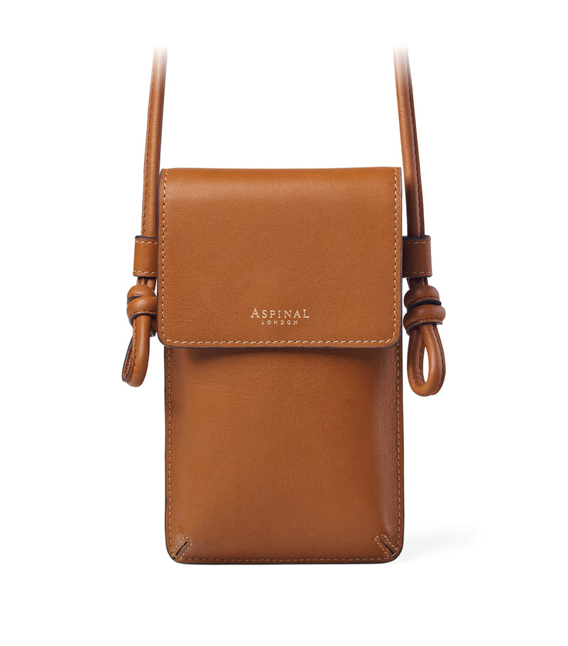 Aspinal of London Leather Ella Phone Pouch - British product