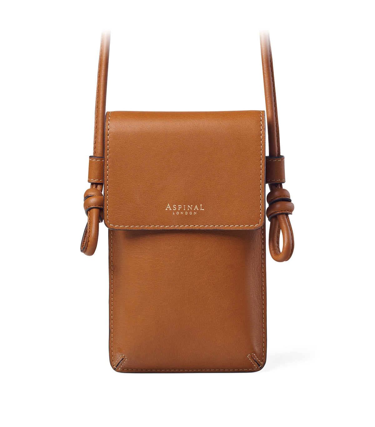 Aspinal of London Leather Ella Phone Pouch - British product