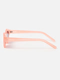 Oliver Bonas peach mini angled sunglasses, imported from the UK