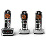 BT Big Button 4600 cordless telephone triple pack, UK version