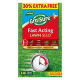 Gro-Sure Fast Acting Lawn Seed 10m2 + 30% Extra Free   400g GOODS M&S   