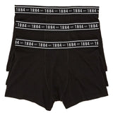 M&S Boys Cotton with Lycra Trunks 6-16 Years Black GOODS M&S   