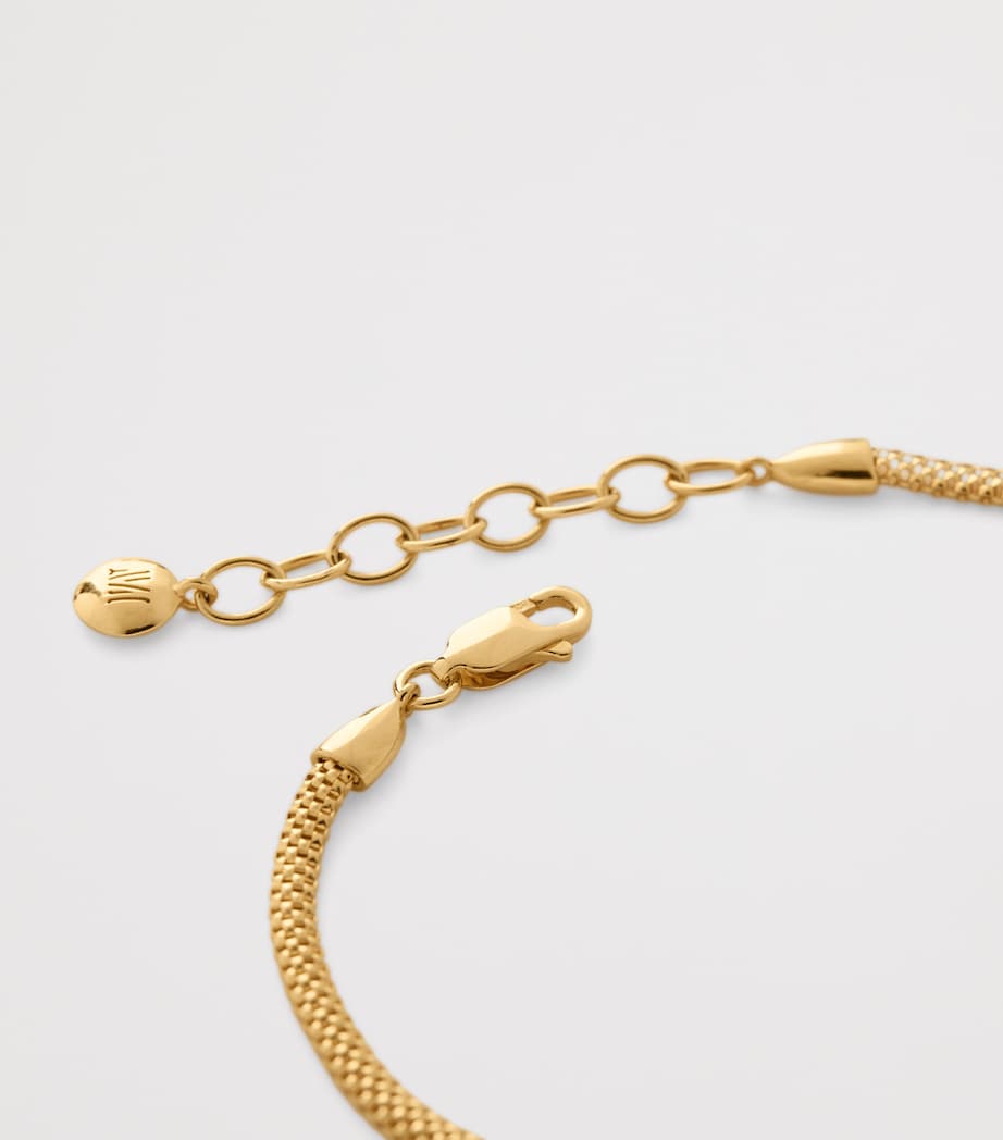 Monica Vinader gold vermeil Heirloom bracelet, UK version