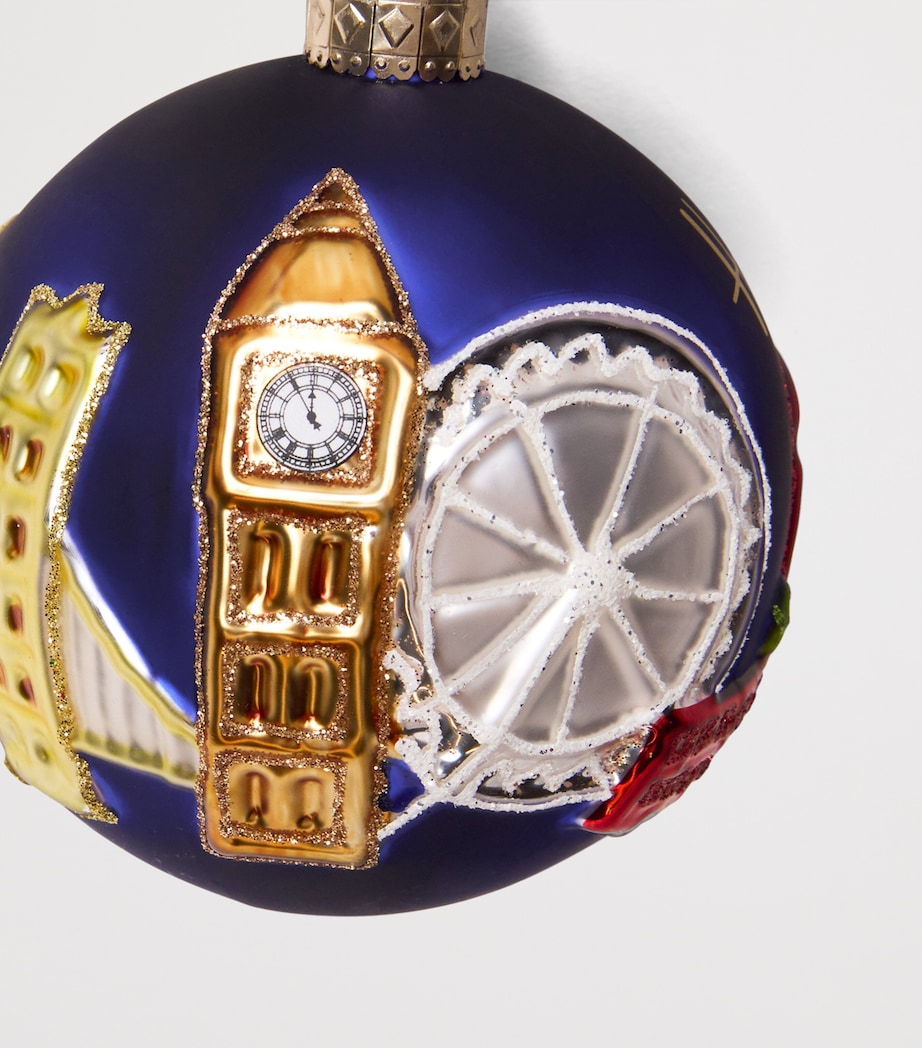 Harrods 3D London skyline bauble with landmarks, UK version