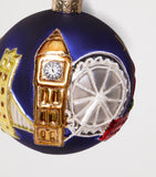 Harrods 3D London skyline bauble with landmarks, UK version