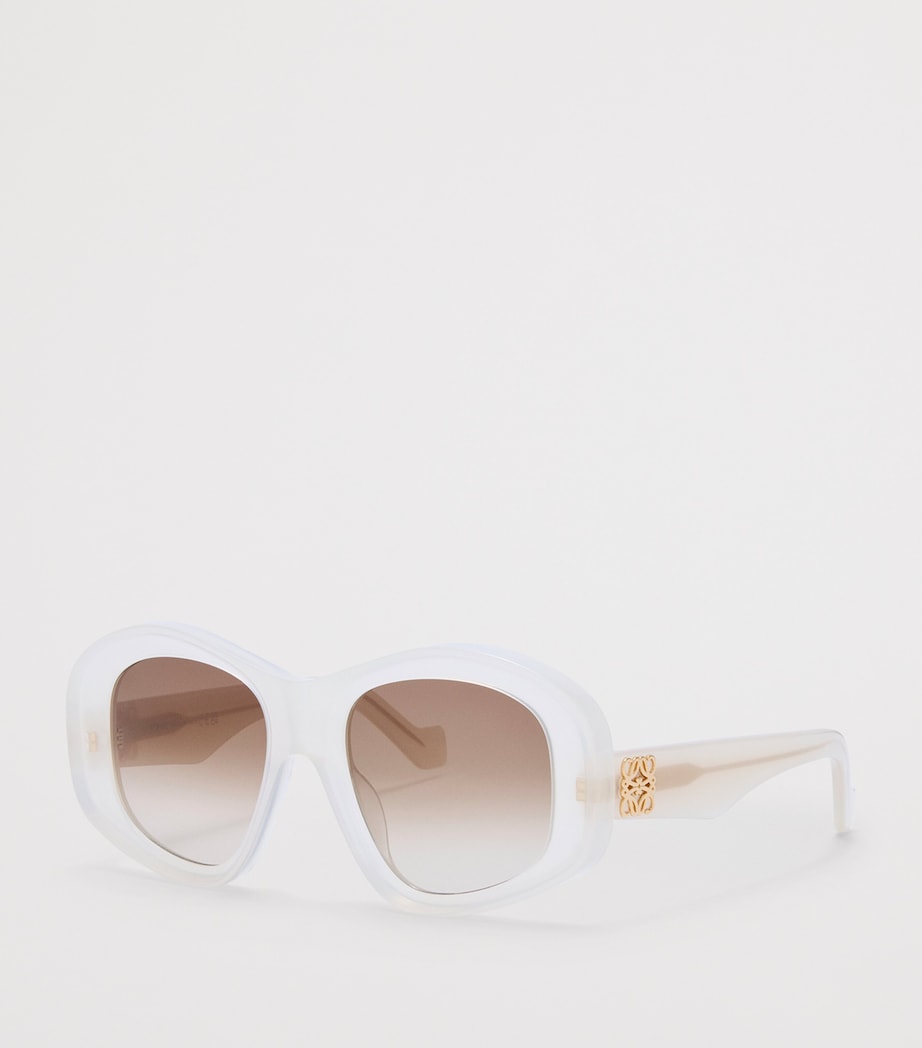 LOEWE acetate pentagon bevelled sunglasses, UK version