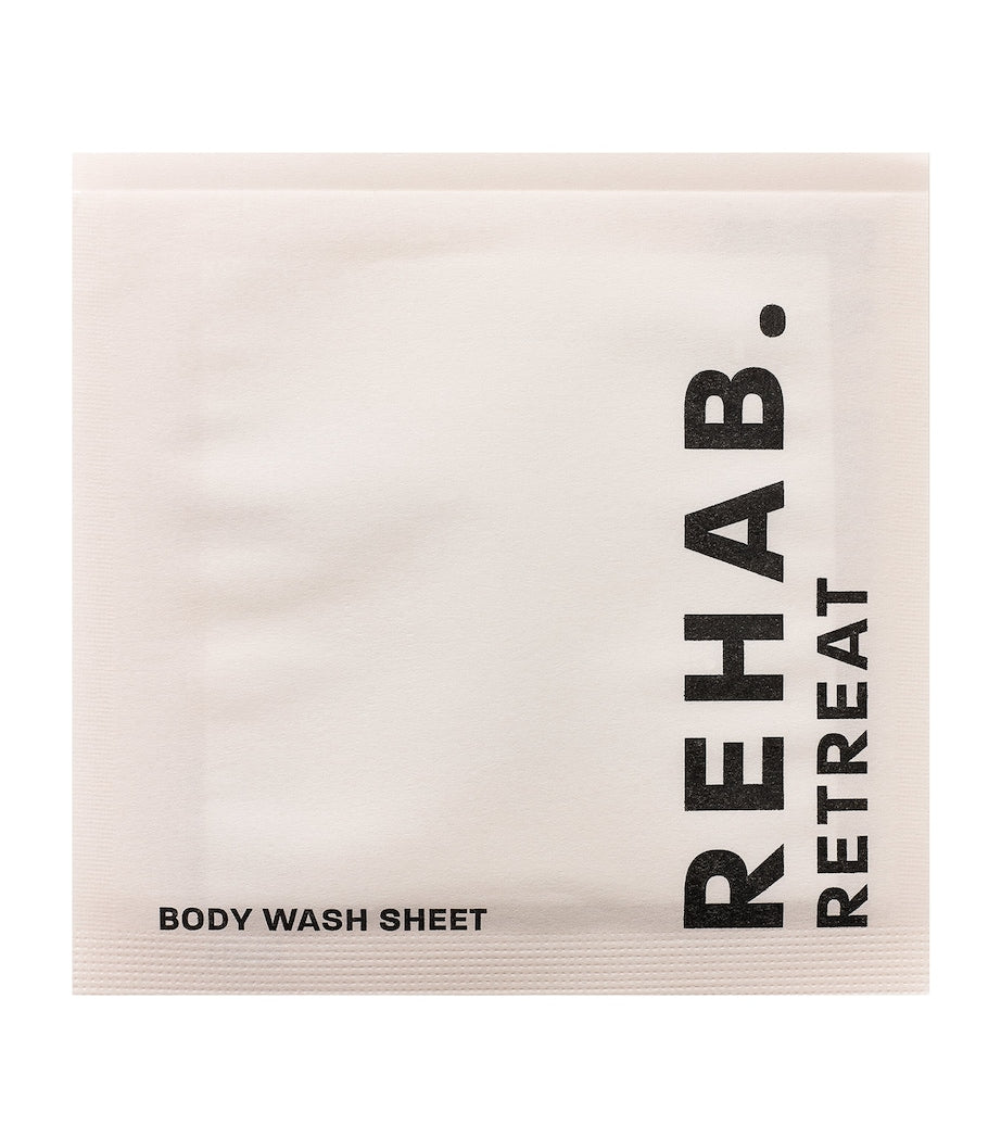 REHAB Retreat body wash sheets 40 pack - British product