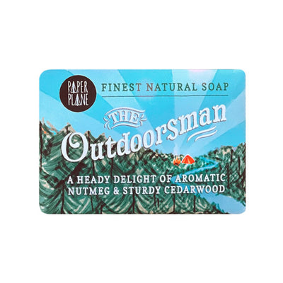 Superdrug Paper Plane Outdoorsman Soap Bar 95g- Buy online at McGrocer