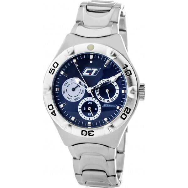 Chronotech Blue stainless steel watch, imported from the UK