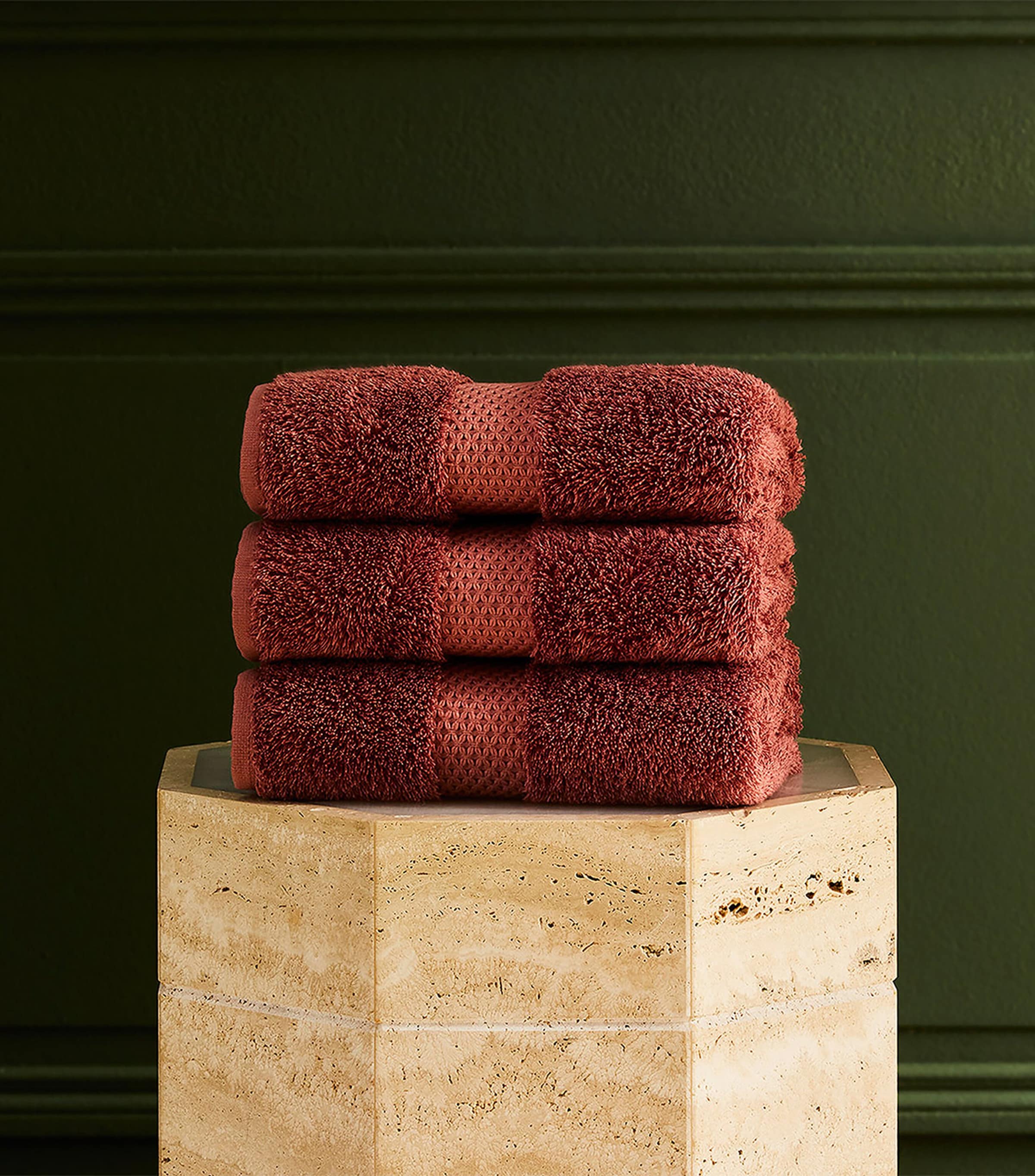 Yves Delorme Étoile Santal bath sheet 92cm x 160cm (British brand)