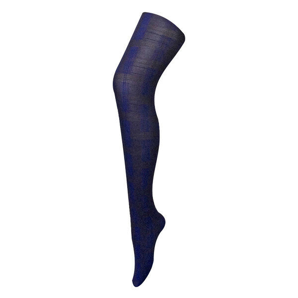 Sock Snob Ladies 80 Denier Opaque Patterned Tights 8-14 UK GOODS Superdrug Skye Blue  