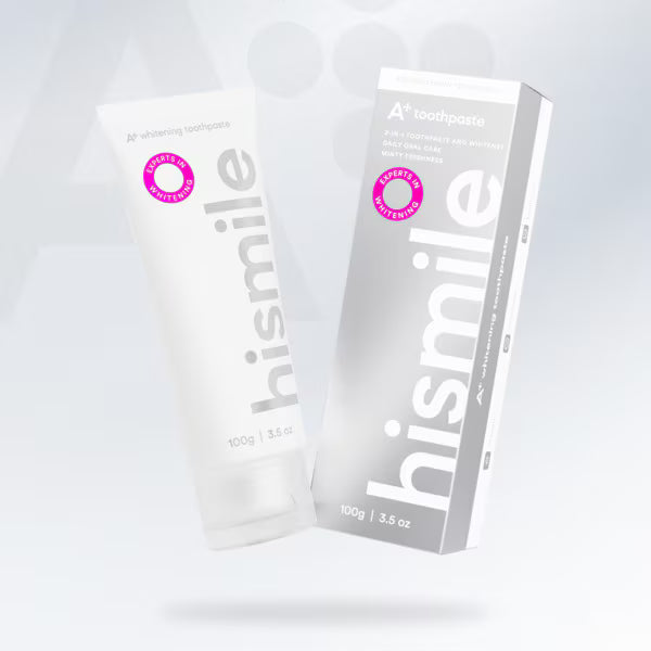 HiSmile A+ whitening toothpaste for daily brushing, UK version