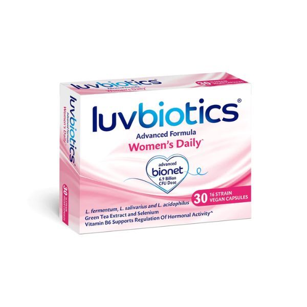 Luvbiotics Probiotic Women's Daily 30 Vegan Capsules GOODS Superdrug   