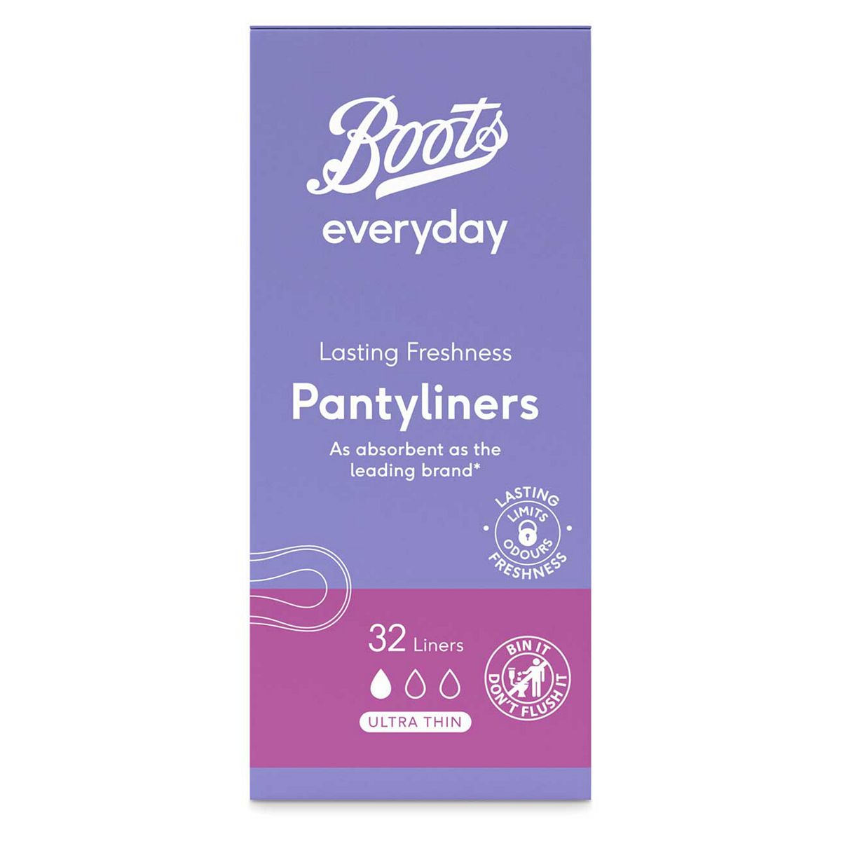 Boots Everyday Liners Ultra Thin 32s GOODS Boots   