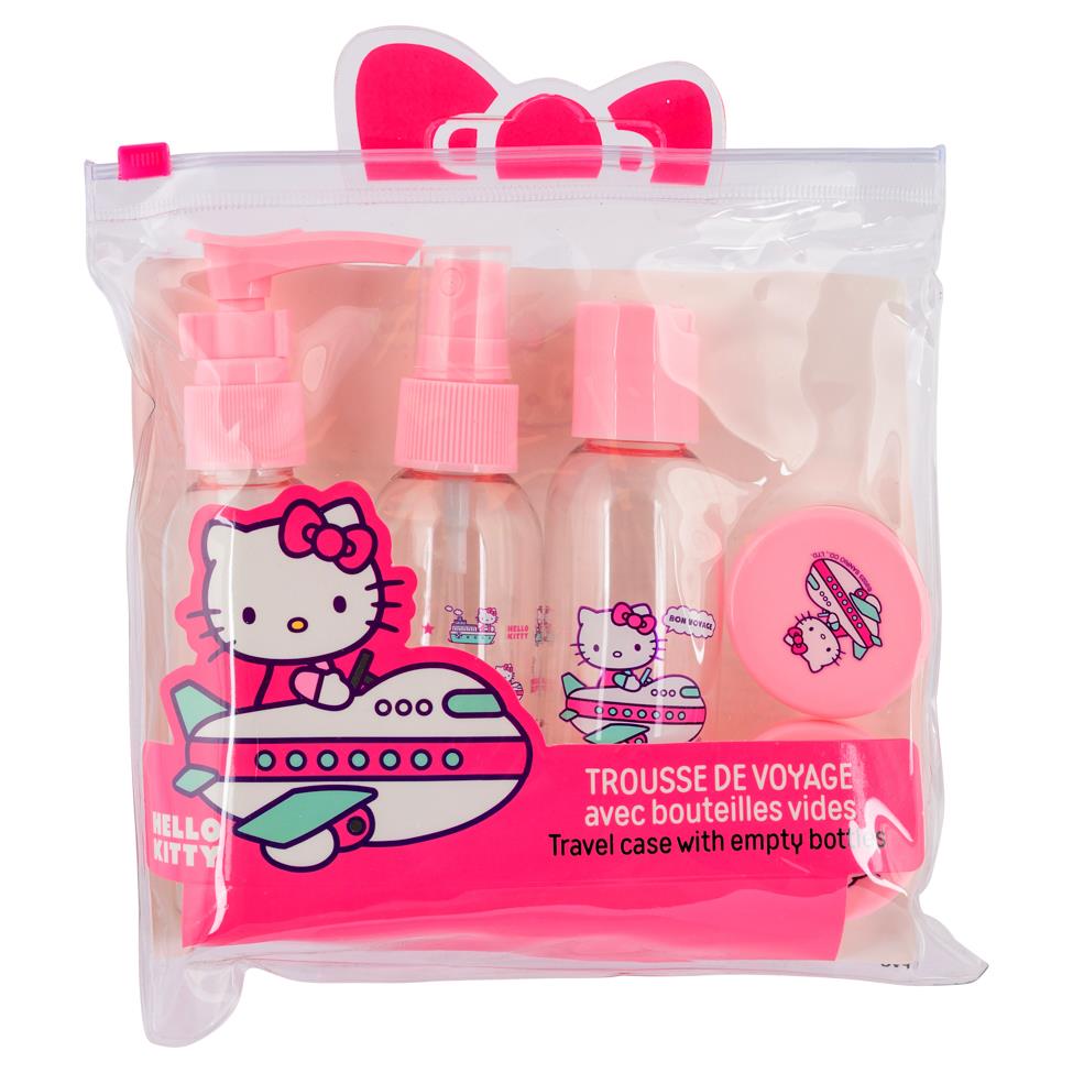 Hello Kitty toiletries travel set, imported from the UK