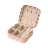 Livingandhome Portable PU Leather Travel Jewellery Box