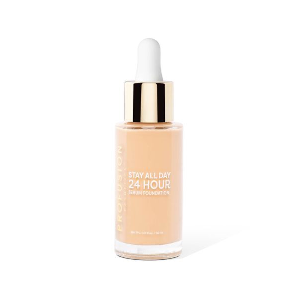Profusion Cosmetics 24 Hour Silicone Foundation Warm Golden, UK version