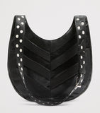 Valentino Garavani small leather Hoboho shoulder bag, imported from the UK