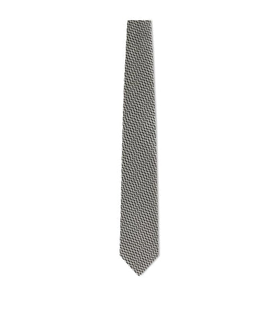 Harrods TOM FORD Silk Jacquard Tie- Buy online at McGrocer