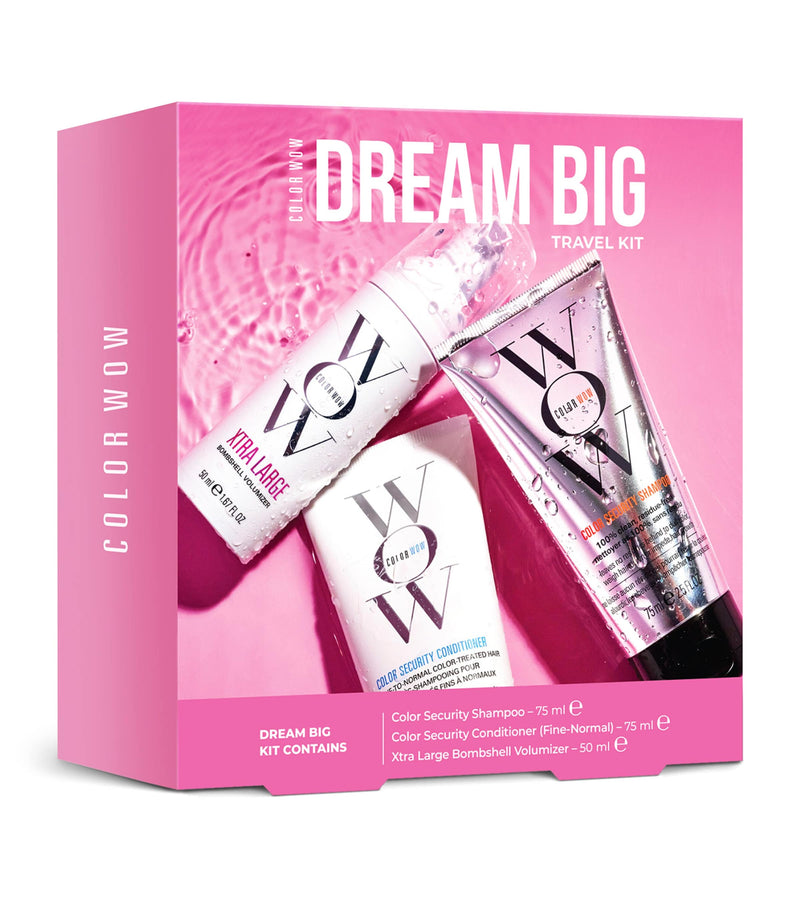 Color Wow travel size haircare gift set - British product