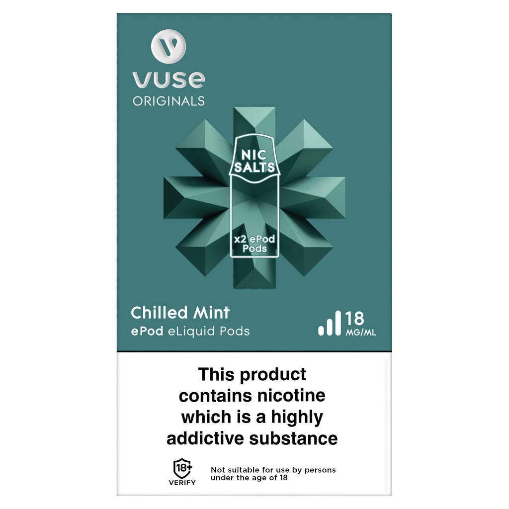 Vuse Vype ePod Refills Chilled Mint 18mg