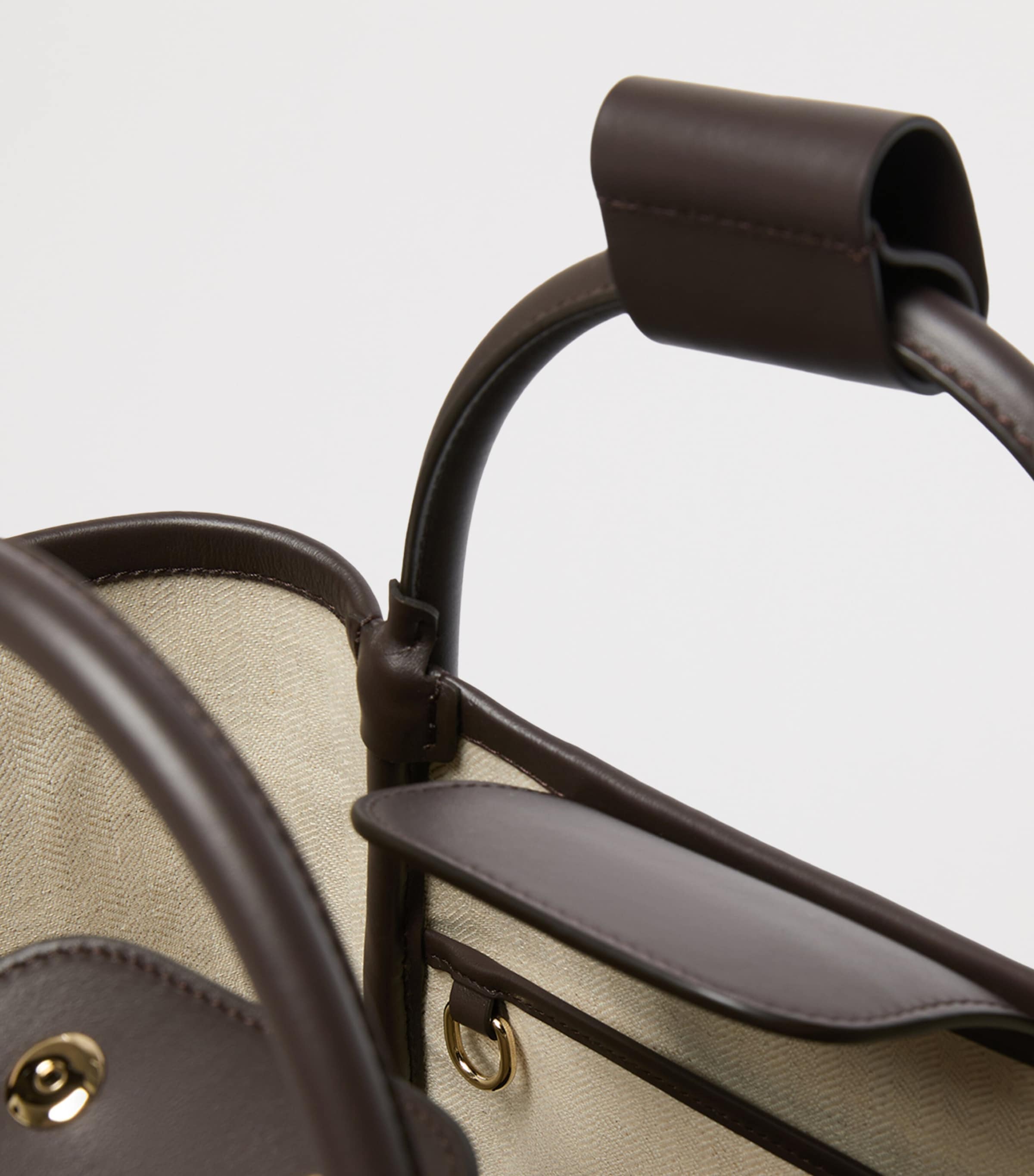 Max Mara Marine leather top-handle bag - British product