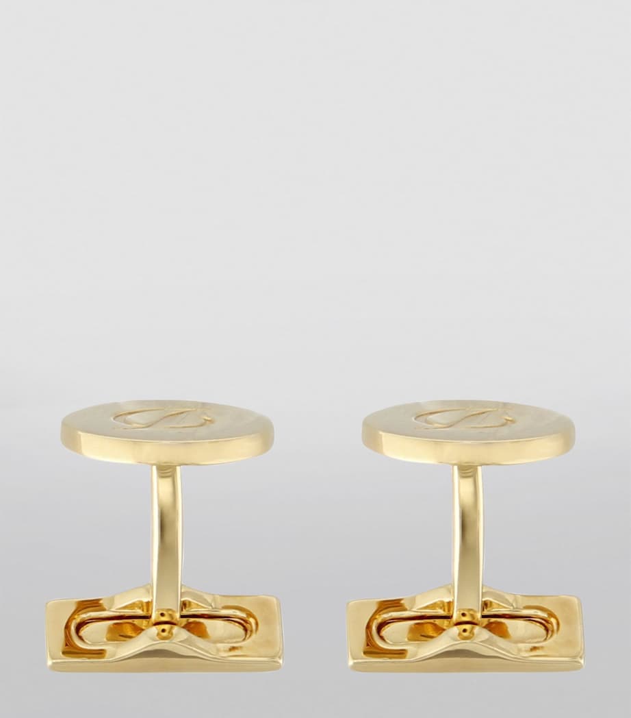 S.T. Dupont Iconic Monogram cufflinks, imported from the UK