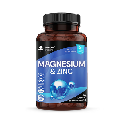 Holland & Barrett Magnesium and Zinc Tablets 120 Tablets- Buy online at McGrocer