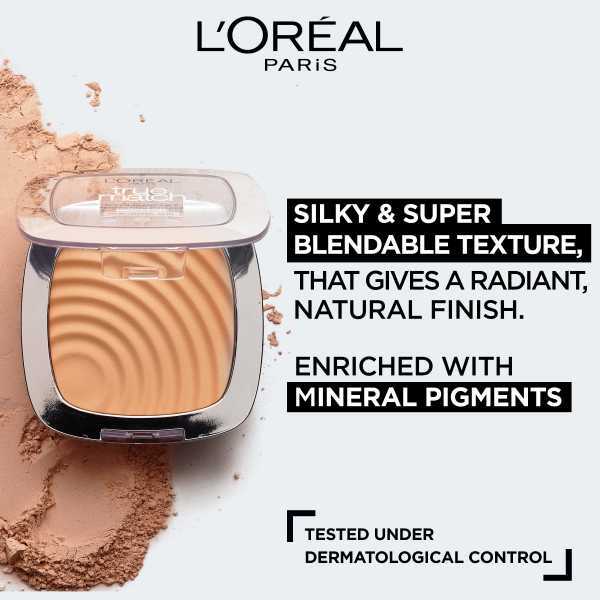 L'Oreal Paris True Match Powder Foundation 3.D/W Warm GOODS Superdrug   