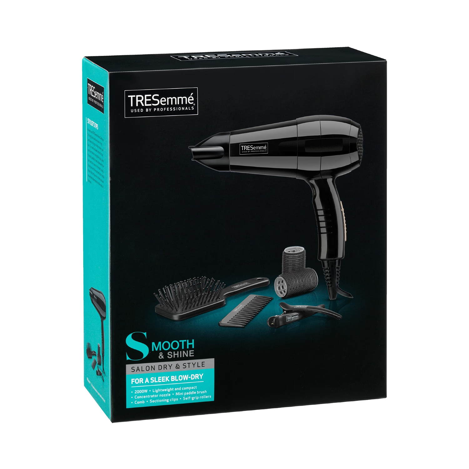 TRESemmé Salon Dry & Style hairdryer Black 2000W (British brand)